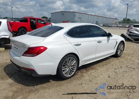 2021 Genesis G70 2.0T Rwd z USA, uszkodzony, nr VIN KMTG64LA2MU074982